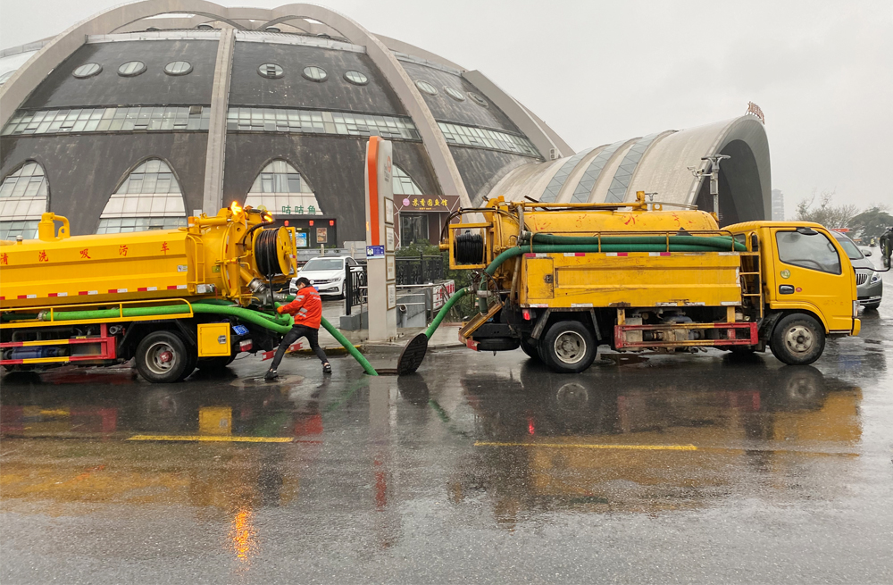 271永定商场管道清淤