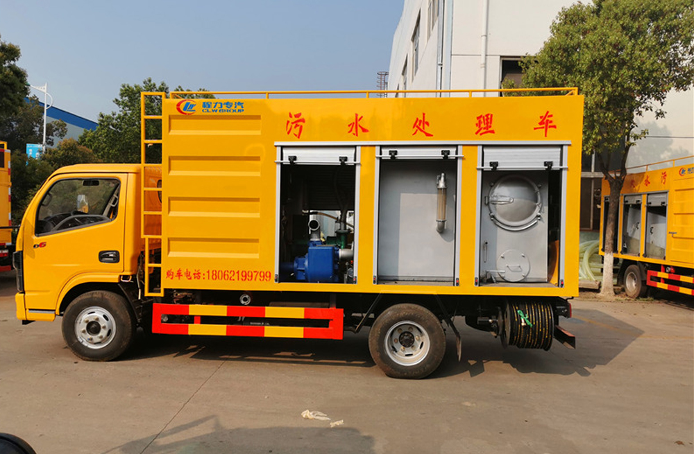 281永定污水分离车